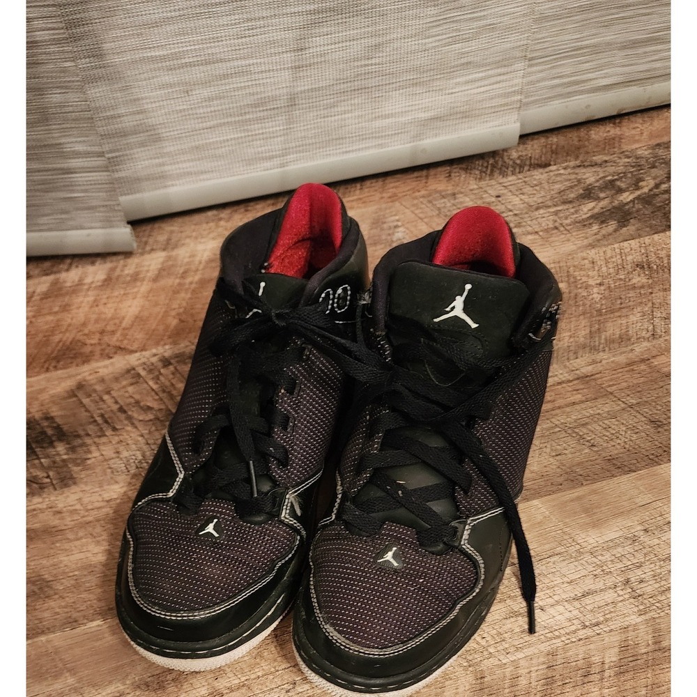 Jordan‎ Flight 23 Black Red White Basketball Sneakers Mens Size 9